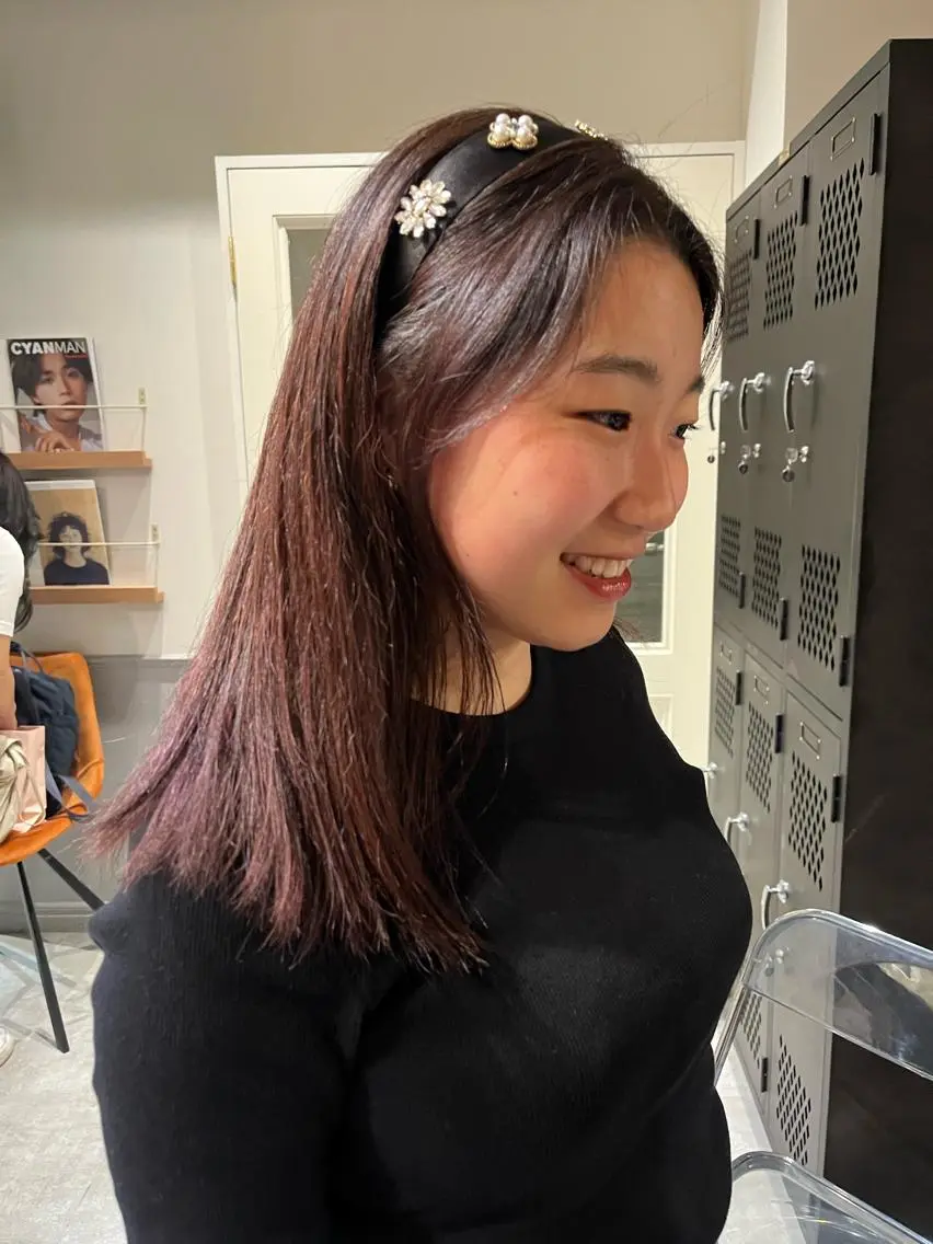 ミディアム SIKI yuuna レイヤーカット🪽のヘアスタイル