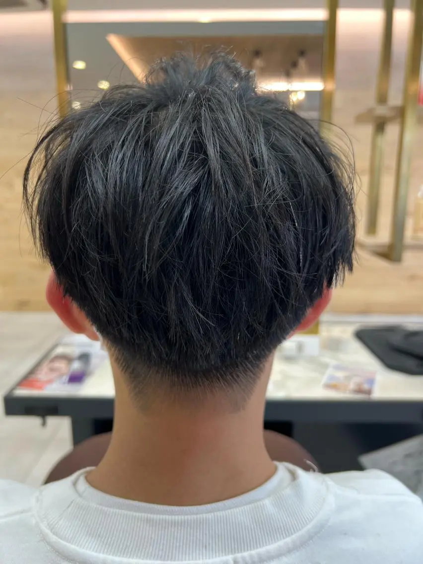 メンズ カット ヘアセット 古山 侑東 /シャドウパーマのヘアスタイル