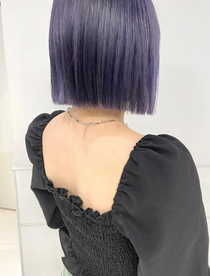 セミロング ボブ Amelie yunのヘアスタイル