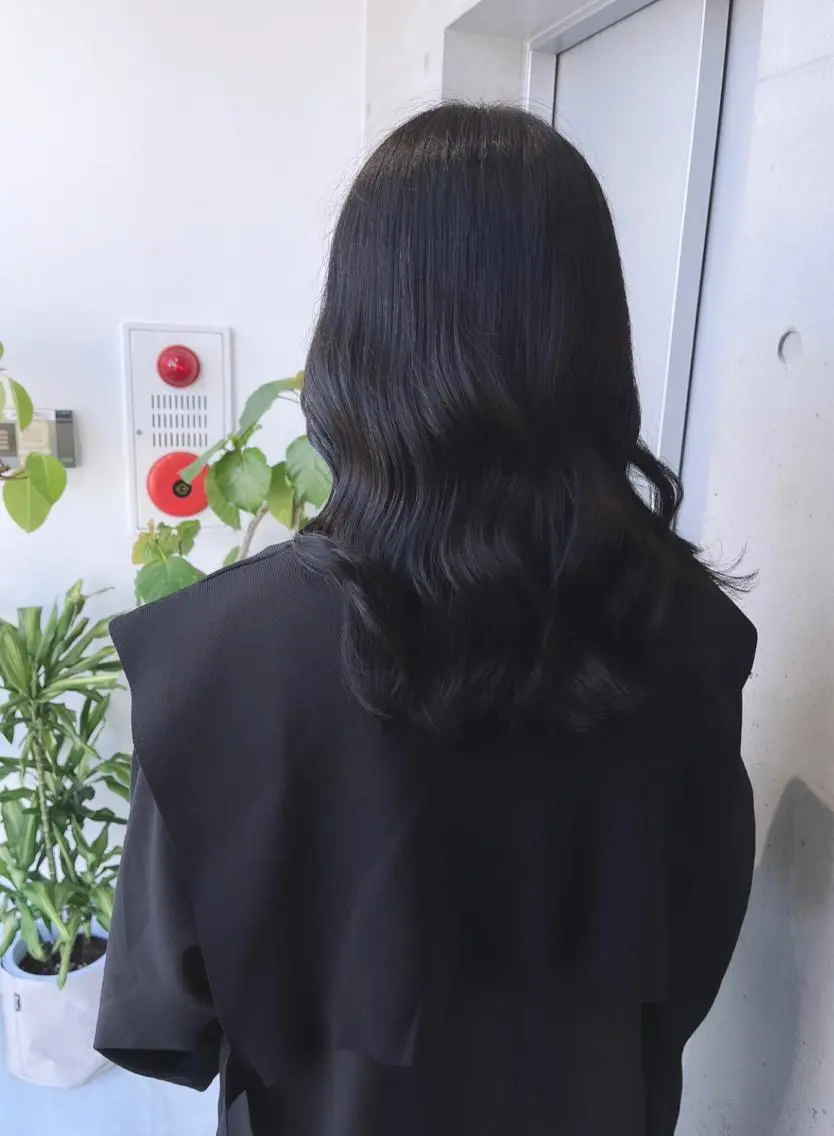 セミロング カット ヘアカラー トリートメント 🌫️大人韓国ヘア 🌫️naoyaのヘアスタイル