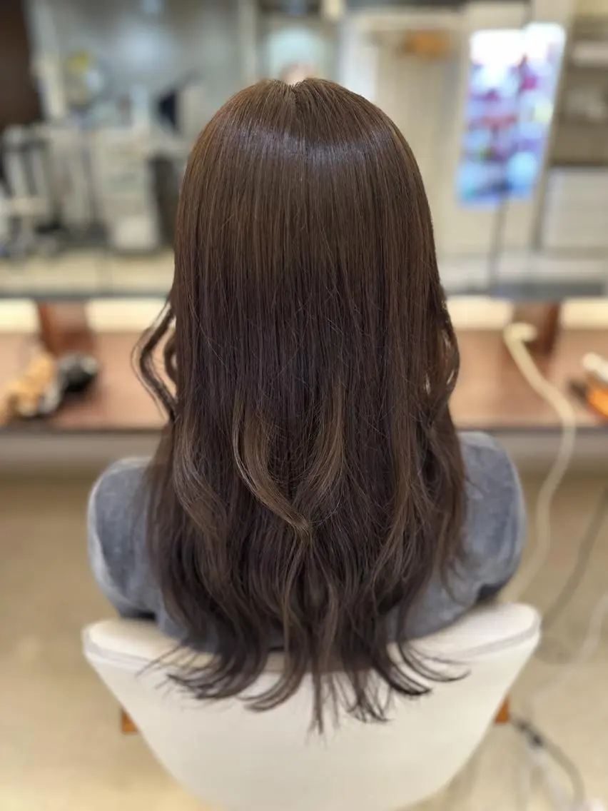 ロング ヘアカラー トリートメント VanCouncil 札幌本店のヘアスタイル