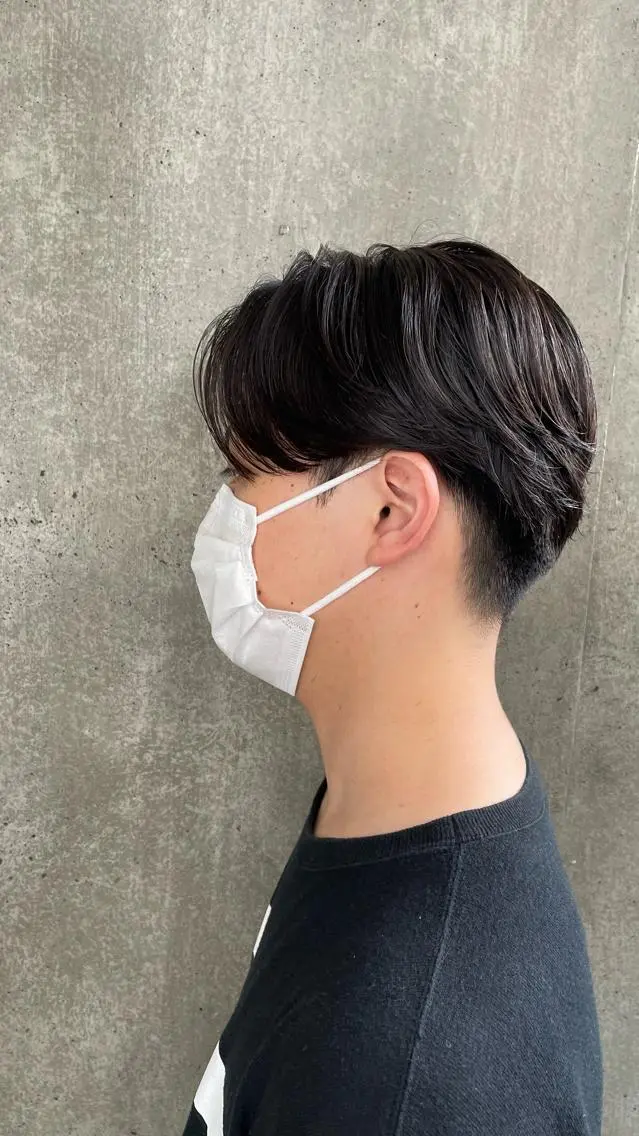 パーマ メンズ もりたみかこ 美容師お休み中のヘアスタイル