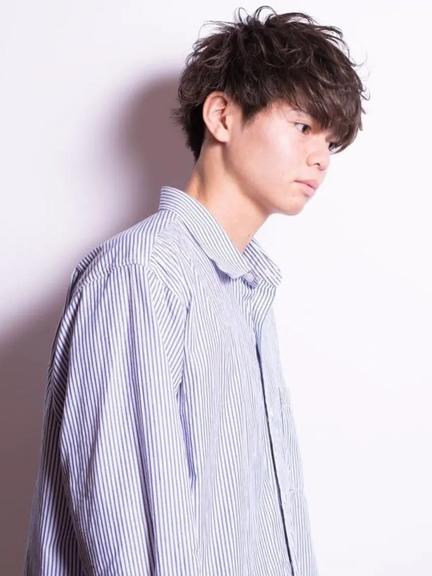 ショート パーマ メンズ Ra.Mama ラママのヘアスタイル