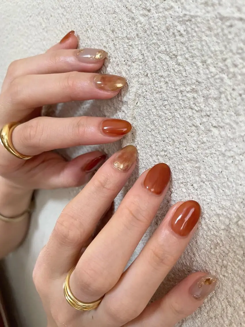ネイル ハンドネイル 𝑡𝑖𝑎𝑚𓂃 きむらゆきののネイルデザイン