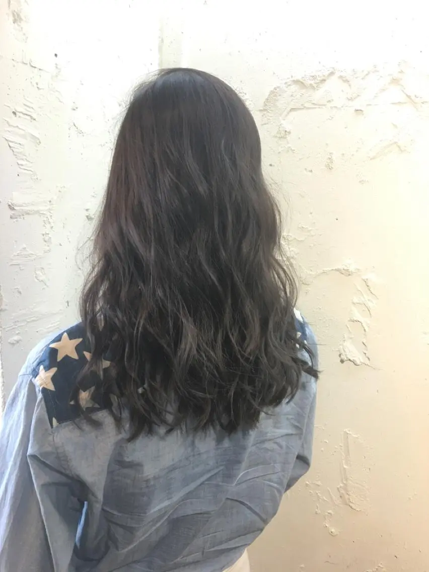 セミロング カラー ✨️プルエクステ ディプロマ取得✨️のヘアスタイル