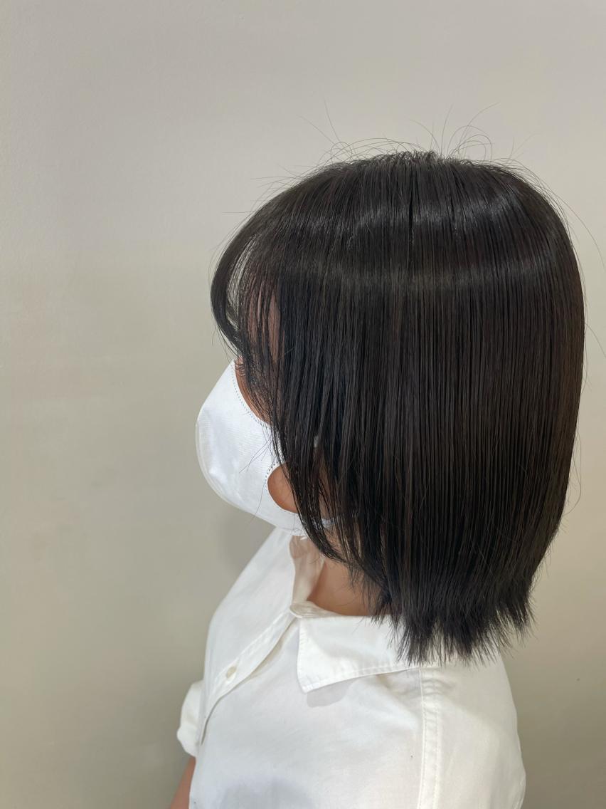 カラー オリーブカラー 笠原未稀/カット・ ブリーチ無しカラーのヘアスタイル