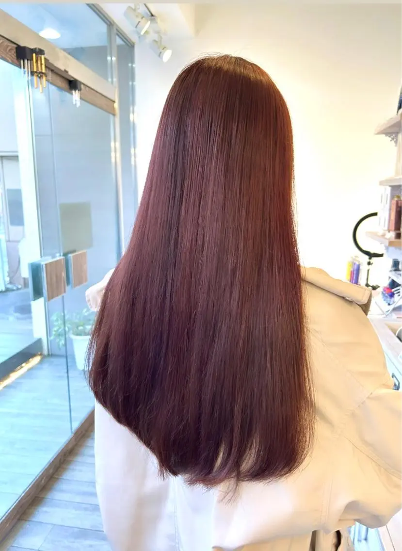 ロング カラー カット ヘアカラー 🎀暖色/オリーブ カラー🎀seinaのヘアスタイル