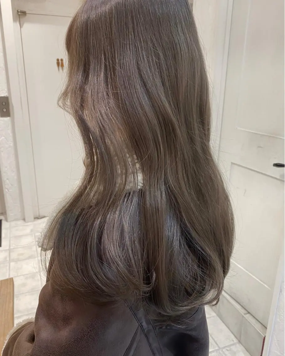 ロング カラー ベージュカラー ブリーチ 🌟アレンジが似合う カラー🌟Rumiのヘアスタイル