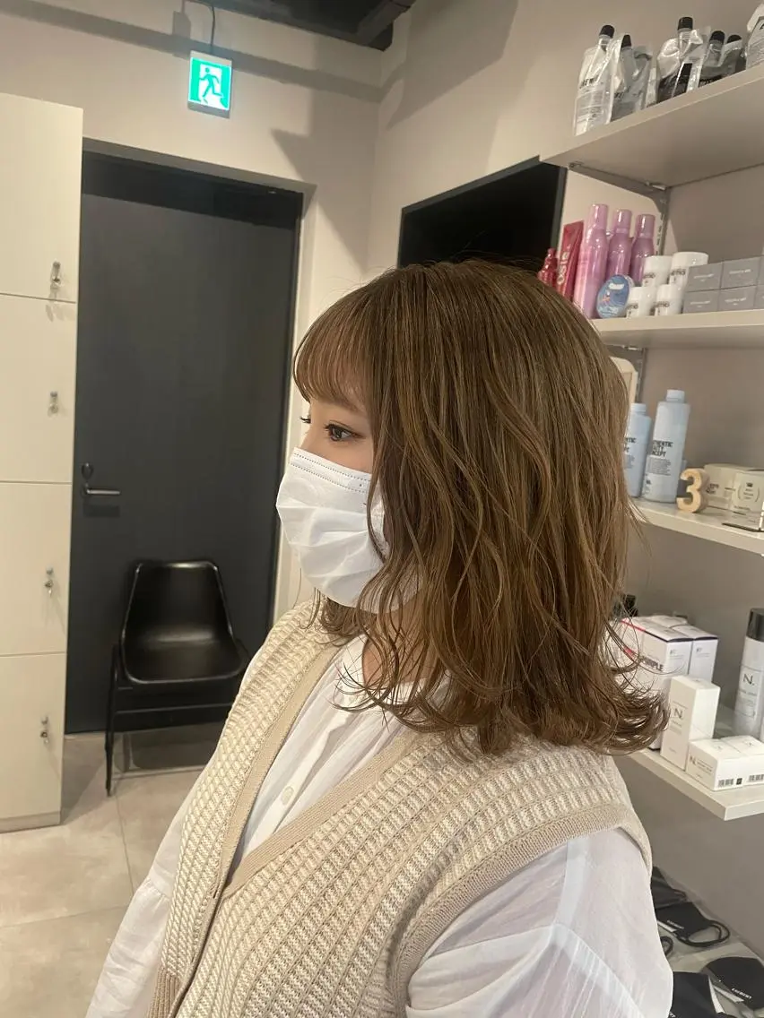 ショート カラー ブリーチ ケアブリーチ ブリーチ👩‍🦳/ ‪✂︎MANAMIのヘアスタイル
