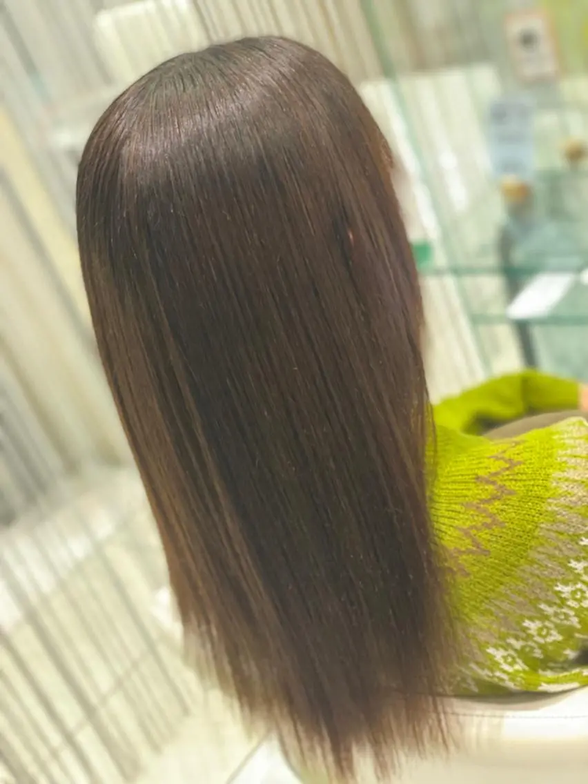 ロング カラー パーマ 髪質改善 縮毛矯正 ストレートパーマ ヘアカラー トリートメント 💇‍♀️✨サラツヤ 特化✨　天野翔のヘアスタイル