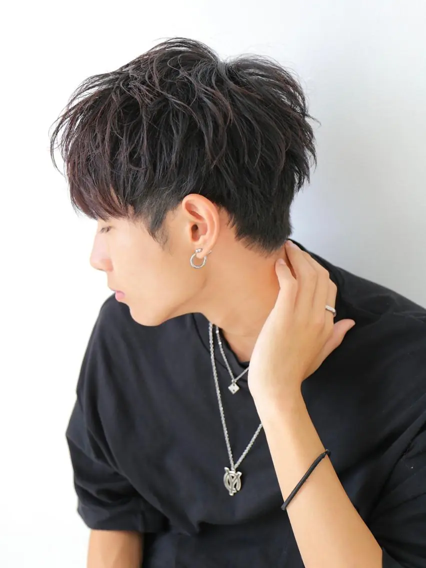 ショート メンズ 峯尾 穂専のヘアスタイル