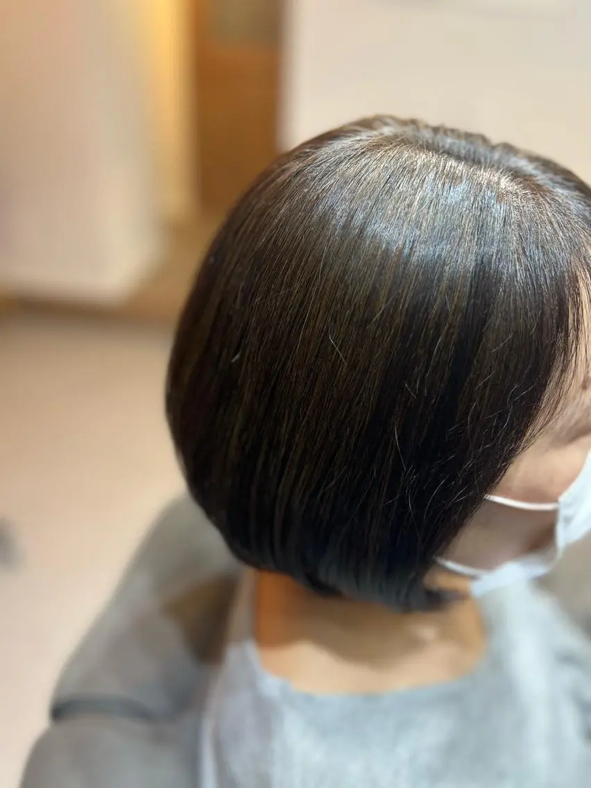 ショート カラー トリートメント カット ヘアカラー トリートメント フェムフィット導入 個室空間✨佐藤華成のヘアスタイル
