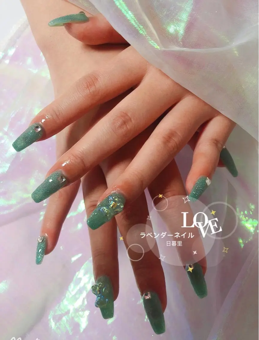 ネイル ラベンダー💖日暮里 ルル💖ネイルのネイルデザイン
