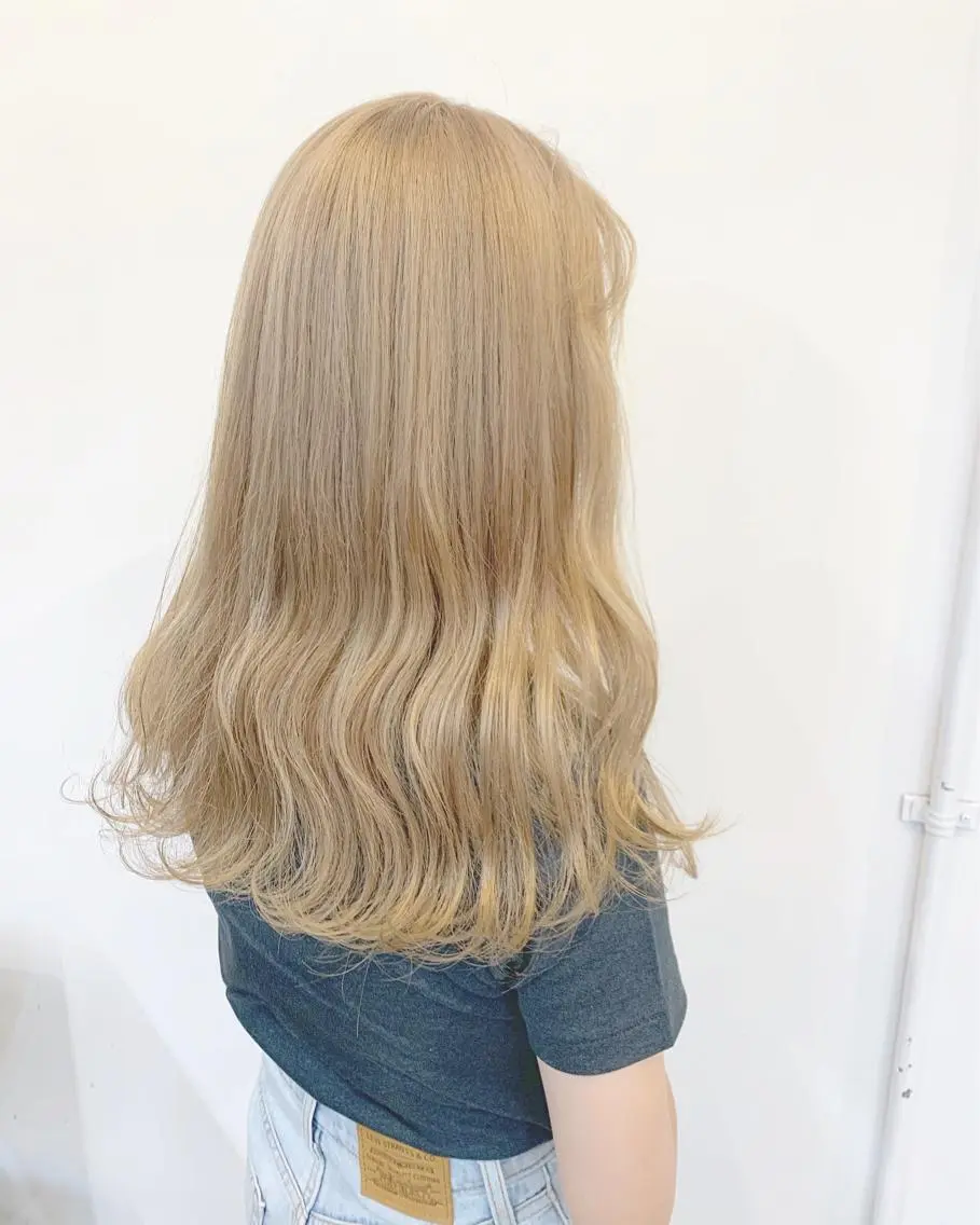 ロング カラー ヘアアレンジ ヘアカラー トリートメント ヘアセット 🎀暖色カラー🎀 ♡yurika♡のヘアスタイル