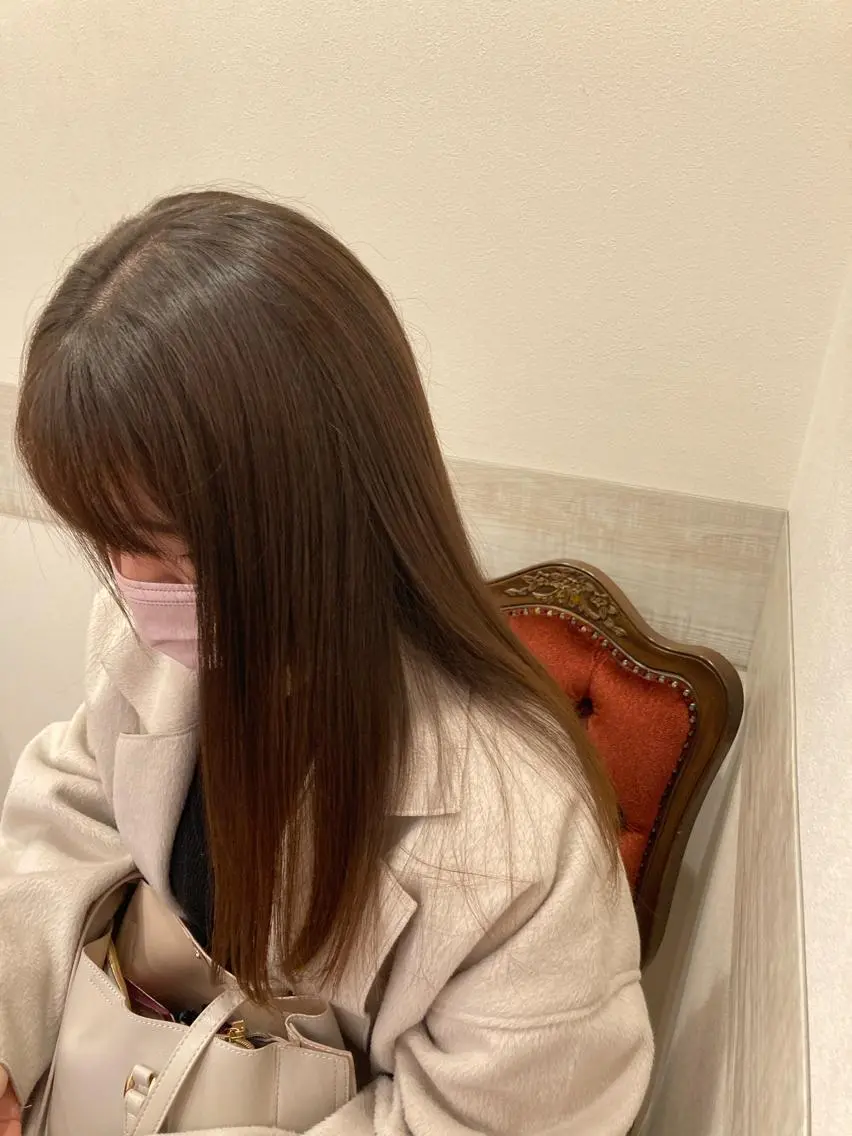 ロング ロング 佐藤 睦月のヘアスタイル
