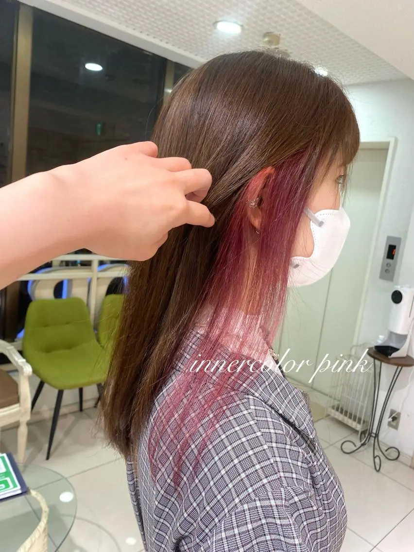ロング カラー 透明感カラー 古山 結季🌙🖤のヘアスタイル