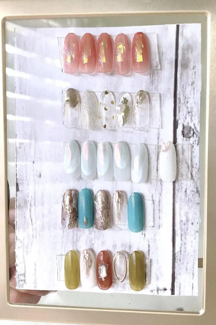 ネイル アートネイル ハンドネイル yochi nailのネイルデザイン
