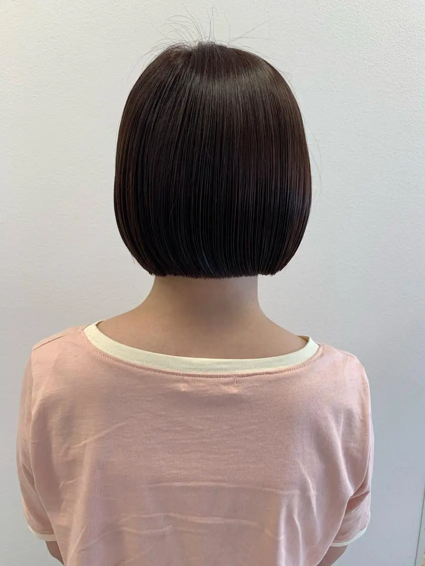 ミディアム カラー カット ヘアカラー トリートメント 髪質改善/韓国/ ヘアセット/夏美のヘアスタイル