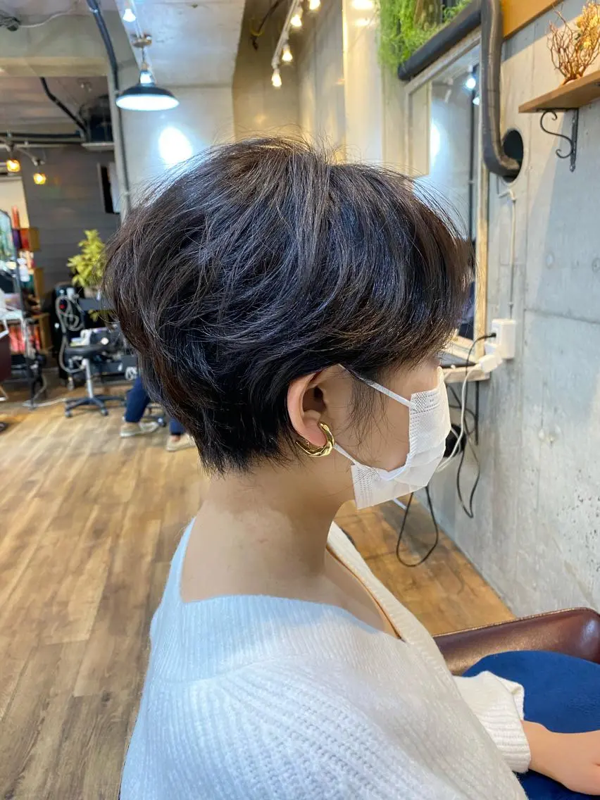 ショート 増山 大起のヘアスタイル
