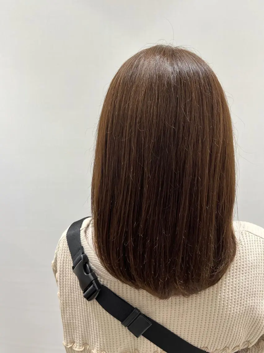 ミディアム ﾃﾞｻﾞｲﾝｶﾗｰ Mirutayaのヘアスタイル