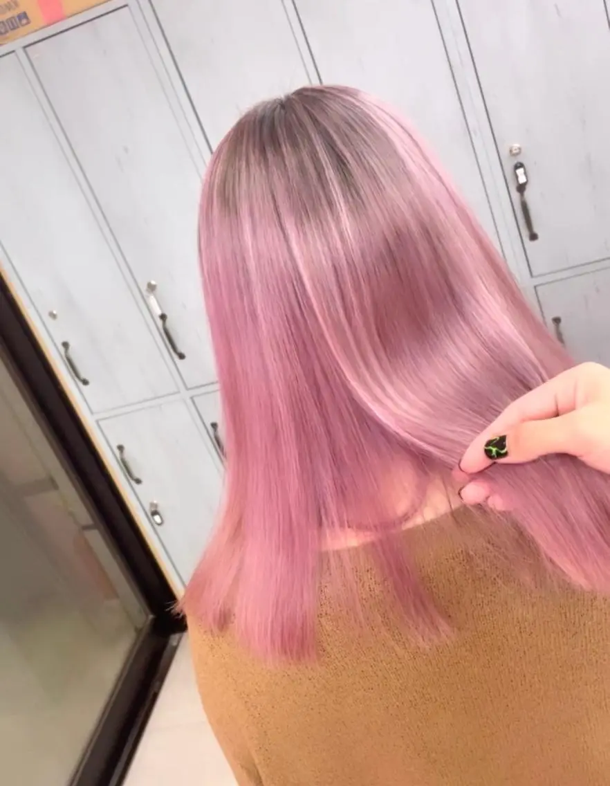ロング カラー 町田ブリーチデザイン 🌈MANATOのヘアスタイル