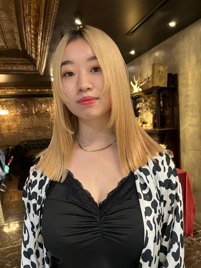 ロング カラー カット 圧倒的デザイン力 店長🎨RENAのヘアスタイル