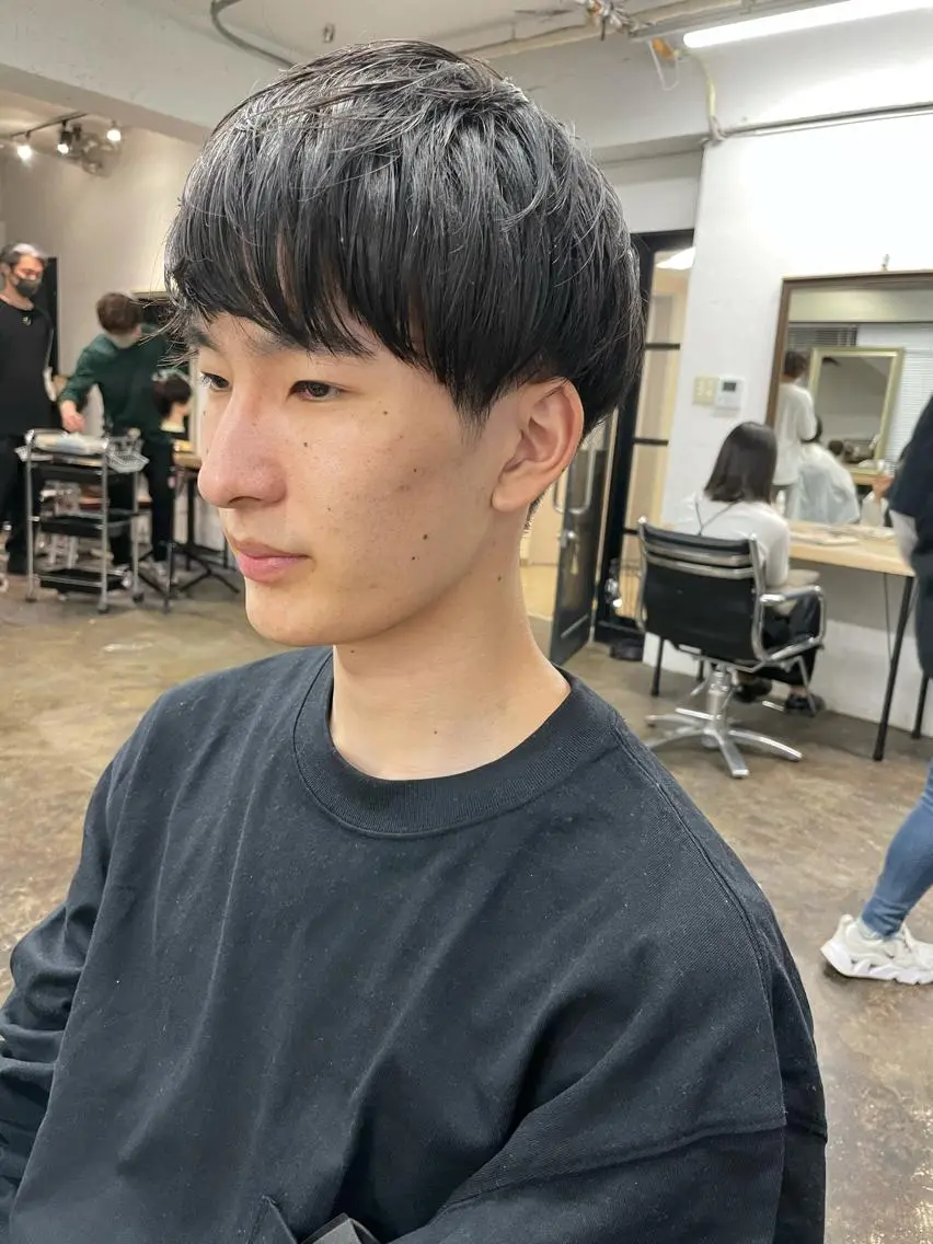 ショート メンズ メンズパーマ メンズ特化ryoのヘアスタイル