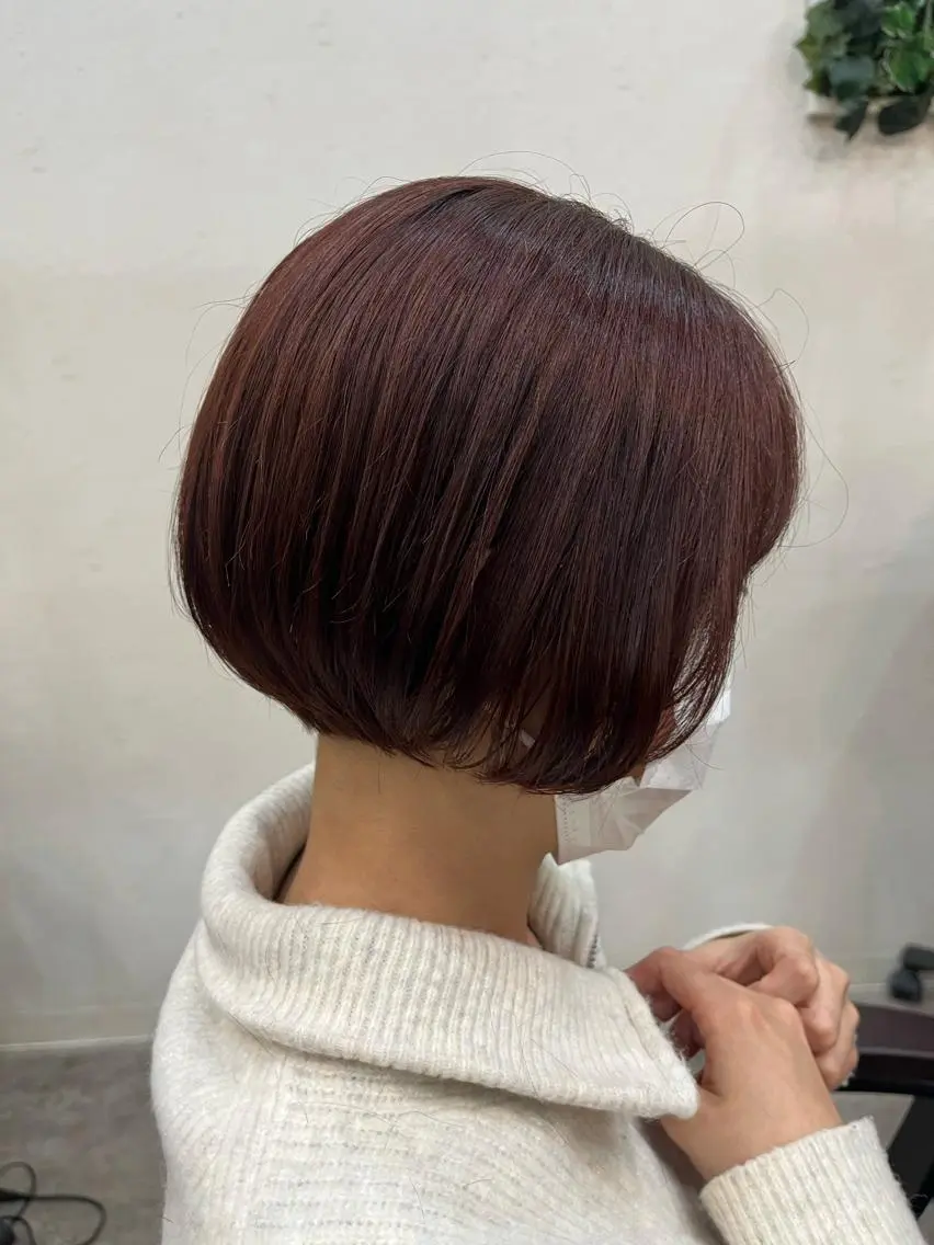 ショート カラー ショートヘア カット ヘアカラー 縮毛矯正 🟢NEGi🟣 🫧髪質改善のヘアスタイル