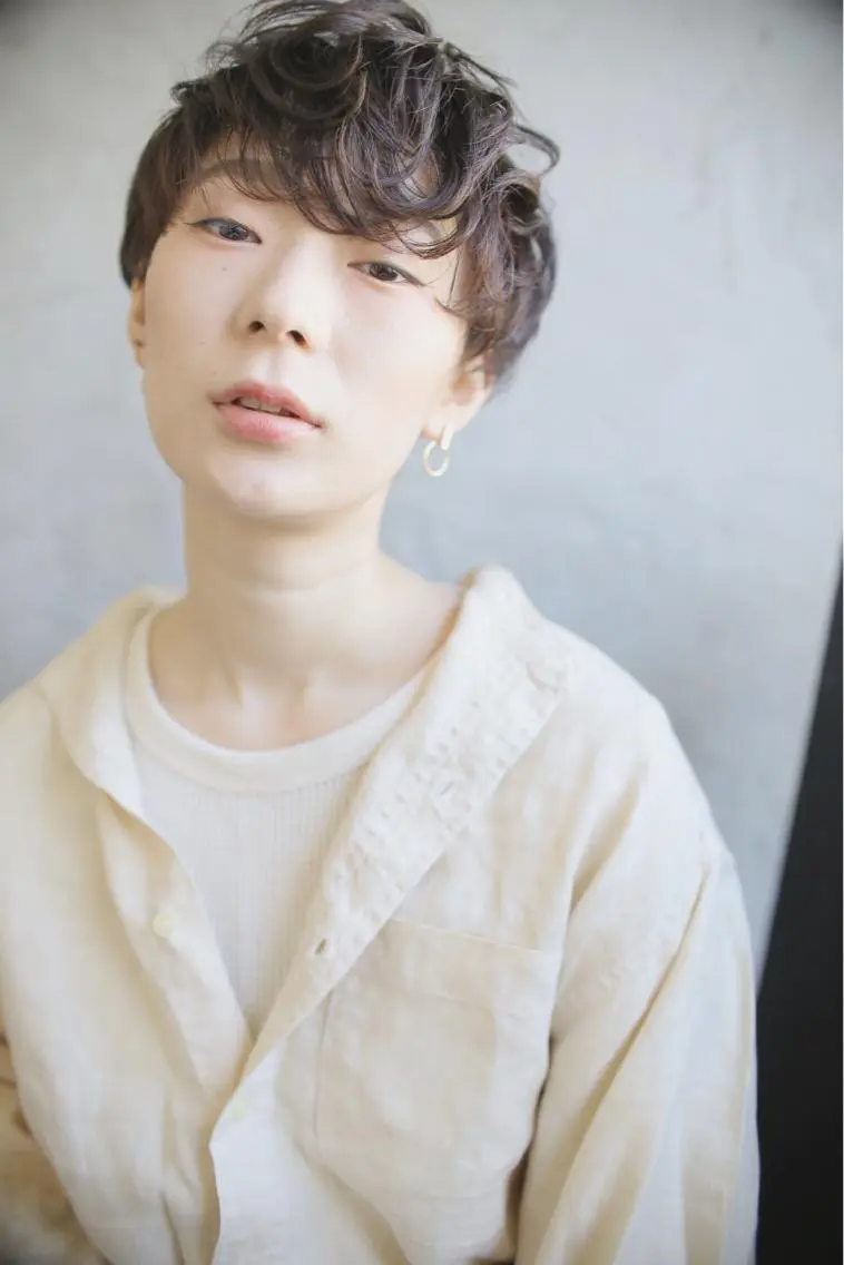 ショート ショートヘア うざバング 🧼柴田 健太郎🧼のヘアスタイル