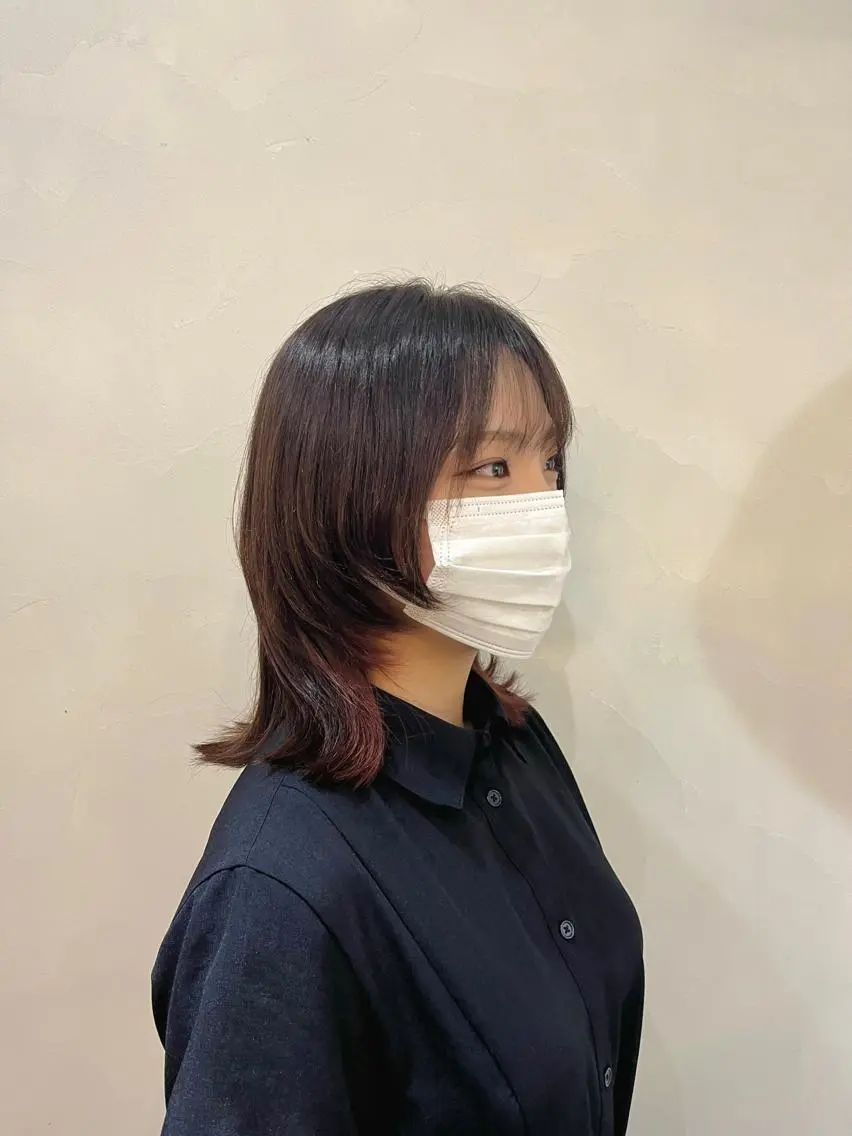 カラー カット ヘアカラー トリートメント 西村 愛花のヘアスタイル