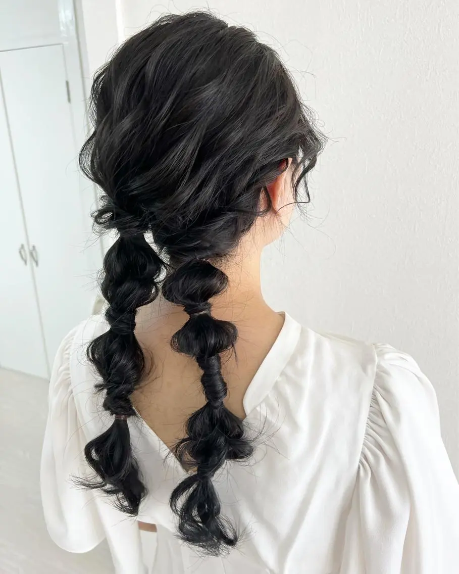 ヘアアレンジ 麻優 ヘアセットのヘアスタイル