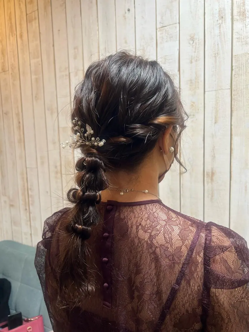 ロング ヘアアレンジ Topstylist YUKIのヘアスタイル