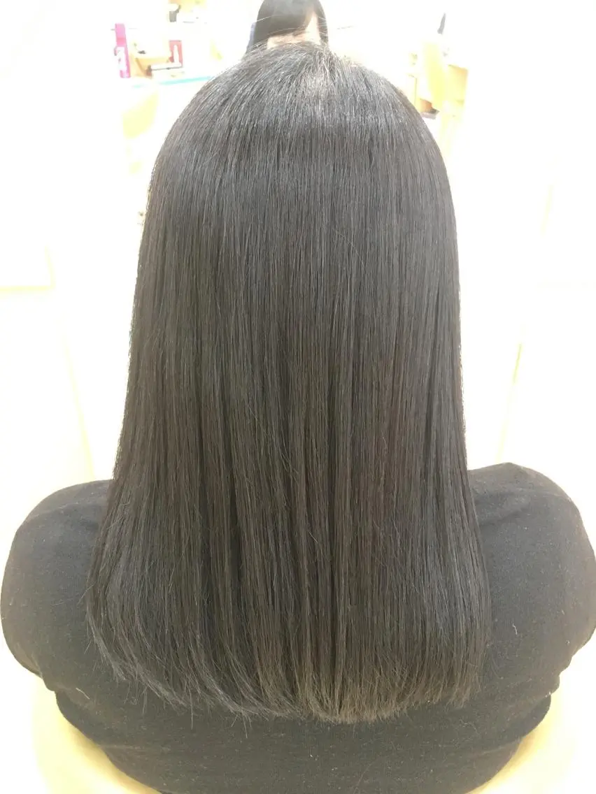 セミロング 福原 亜祐美のヘアスタイル