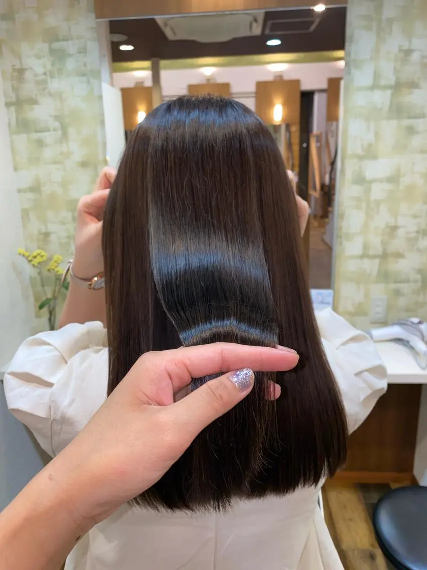 セミロング カラー トリートメント 🌻井上 マリー🌻のヘアスタイル