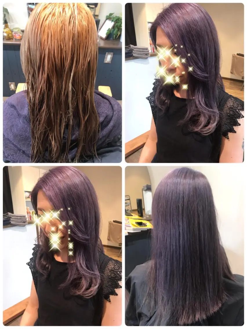 セミロング カラー Ray hair 春日部のヘアスタイル