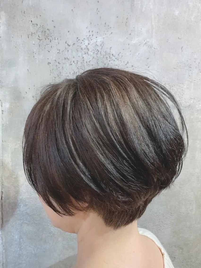 ショート ボブ ショートヘア 💎桑原勇志/ ショート/ハイトーンのヘアスタイル