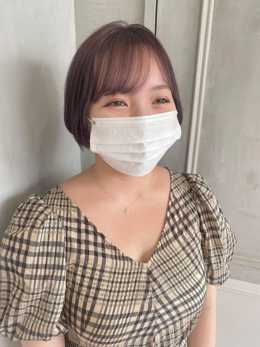 ショート 🎀韓国レイヤー 🇰🇷mireiのヘアスタイル