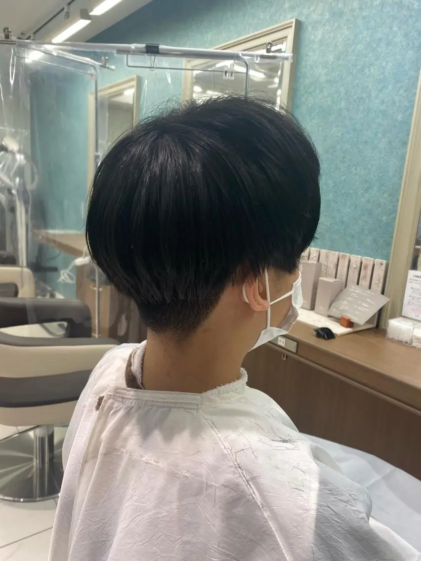 ショート 長妻莉央/縮毛矯正 髪質改善カラーのヘアスタイル