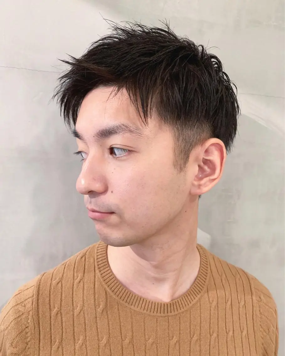 ショート メンズ カット トリートメント 優作 〜圧倒的信頼〜のヘアスタイル