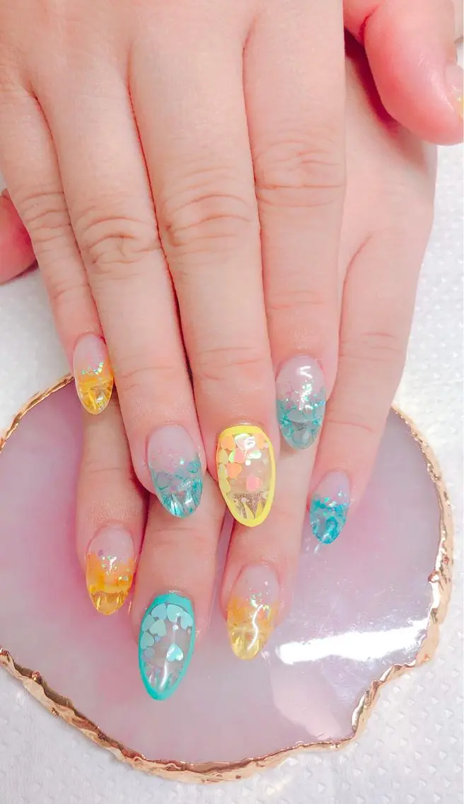 ネイル ネイルチップ CROWN プライベートサロンのネイルデザイン
