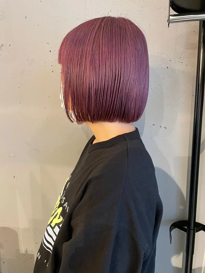 ミディアム カラー 東 みのりのヘアスタイル