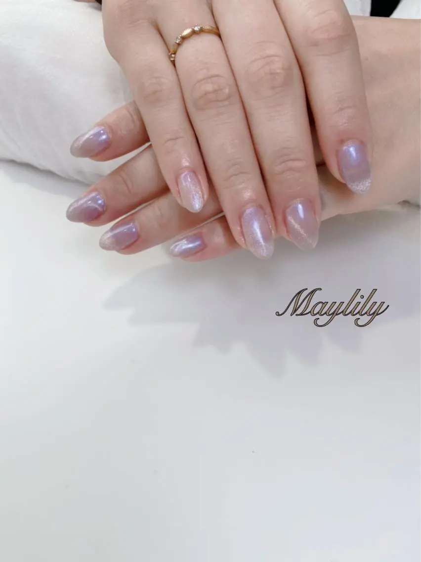 ネイル マグネットネイル ハンドネイル Nail salon Maylilyのネイルデザイン