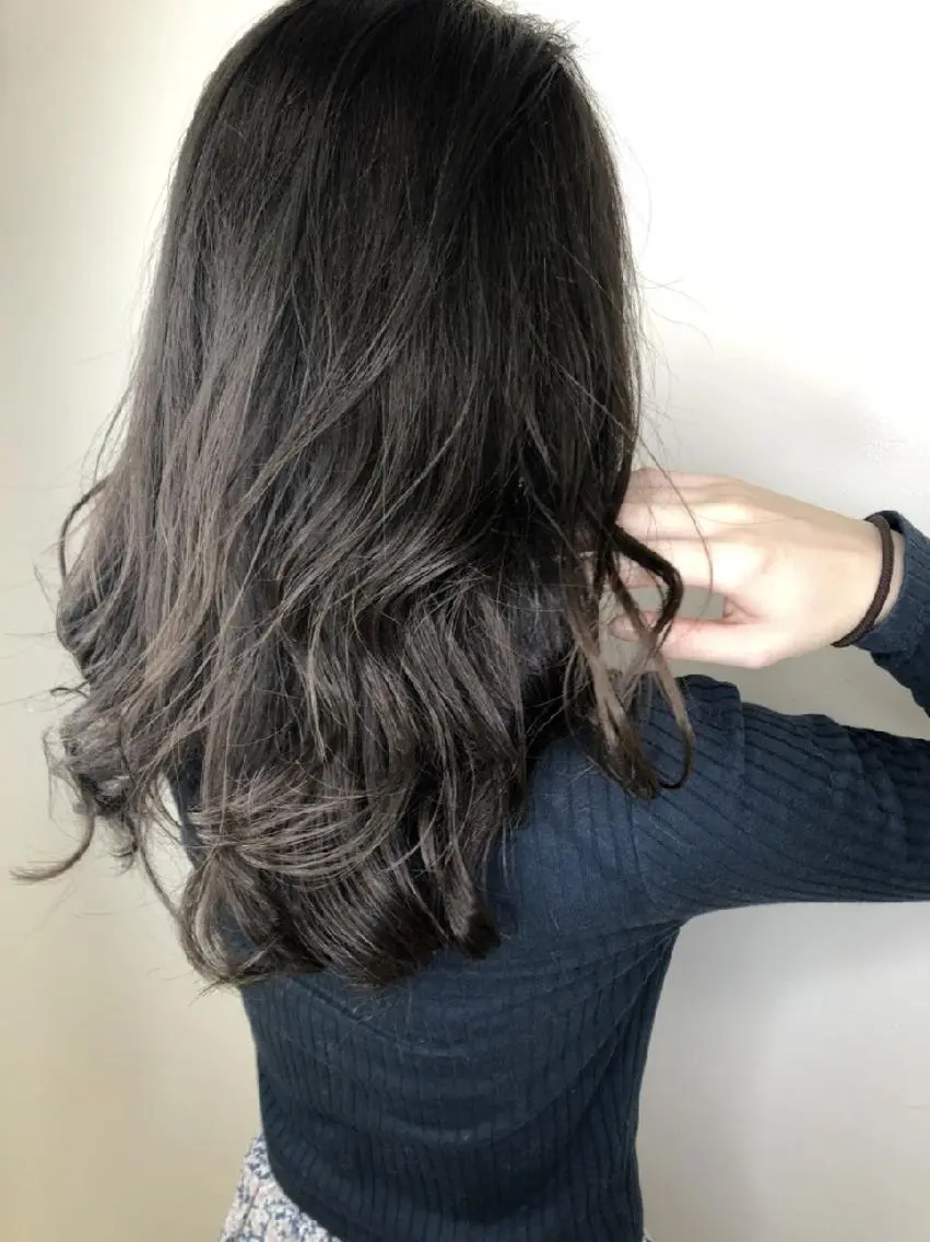 セミロング カラー ブリーチ グラデーションカラー ブリーチなしカラー 髪質改善特化 サロン✨代表HIROのヘアスタイル