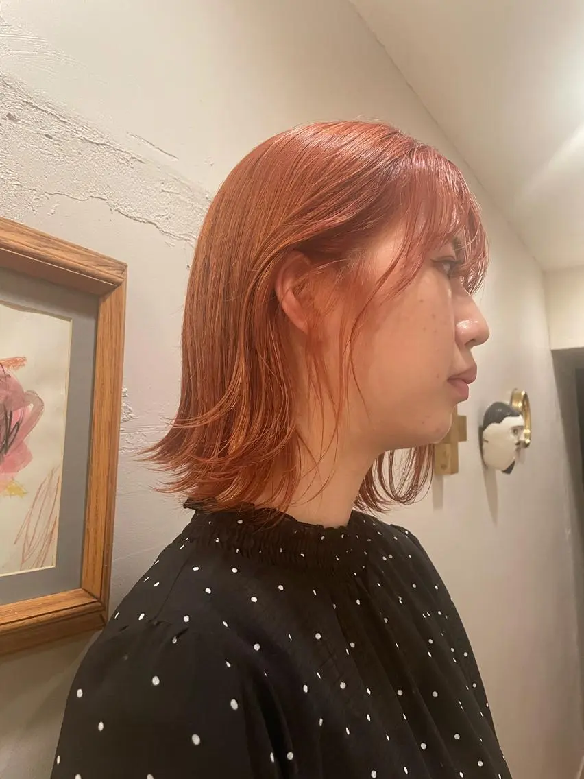 ショート カラー ブリーチ ヘアカラー ⚪️ISHIZUKA AOI⚪️のヘアスタイル