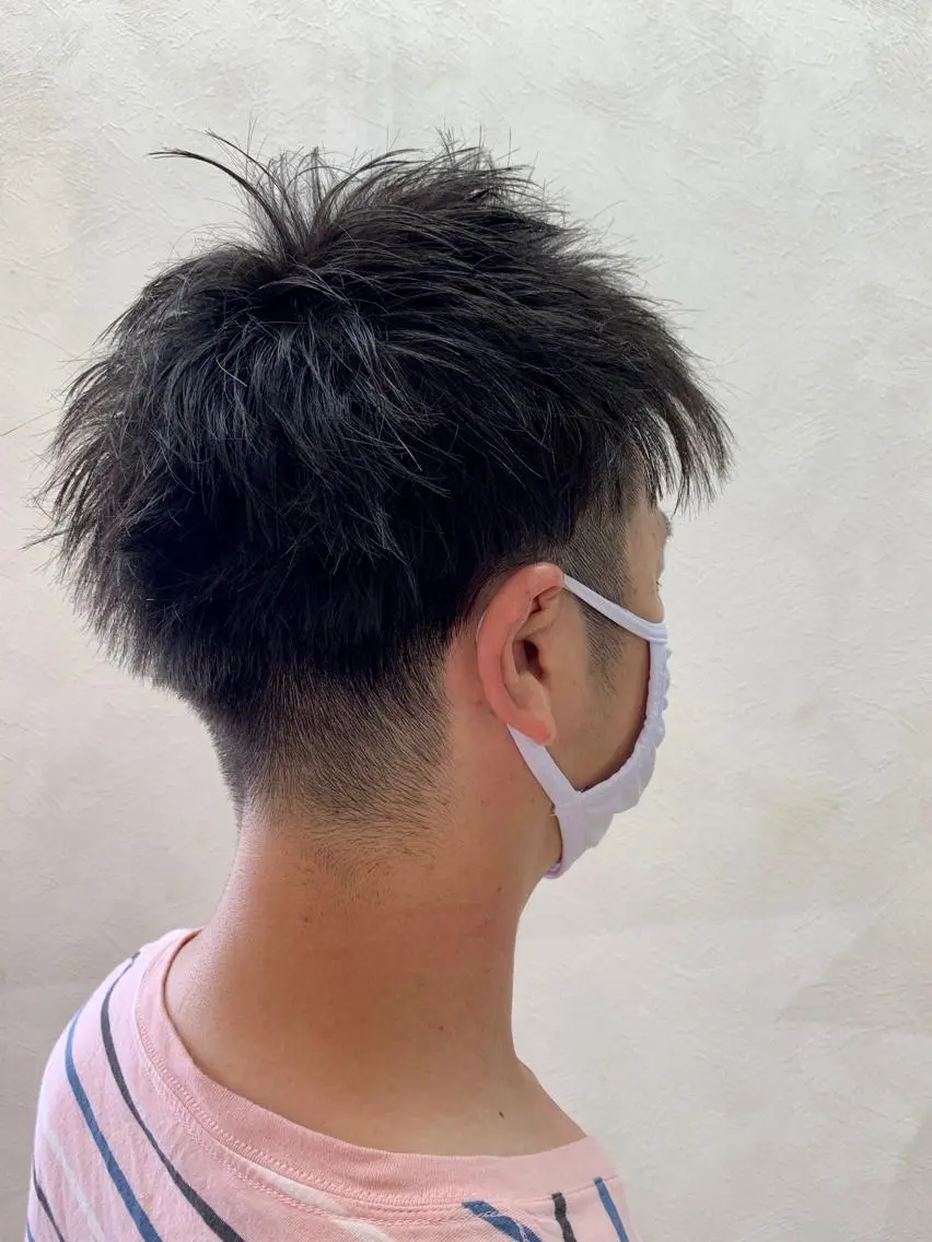 ショート メンズ 加藤 産休につき8月末までのヘアスタイル