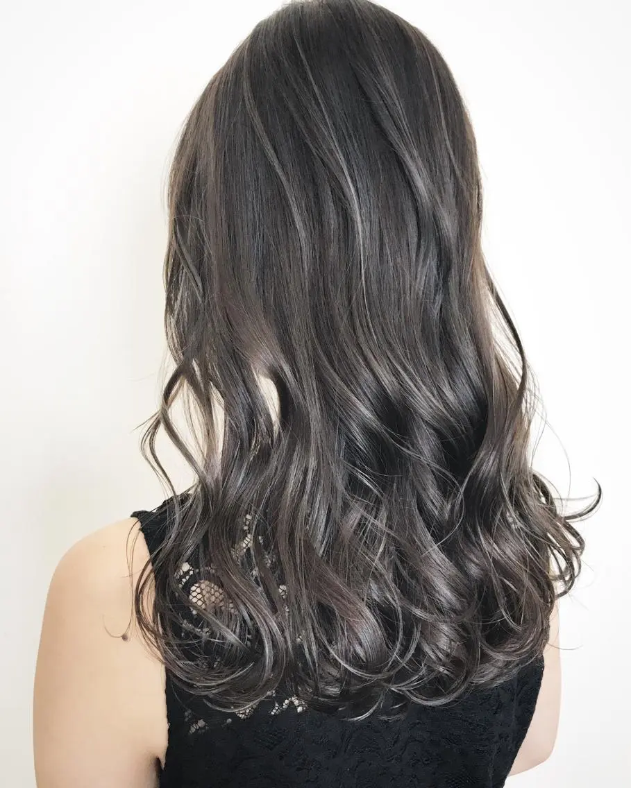 セミロング カラー 髪質改善サロン ARCHE野瀬冬馬のヘアスタイル