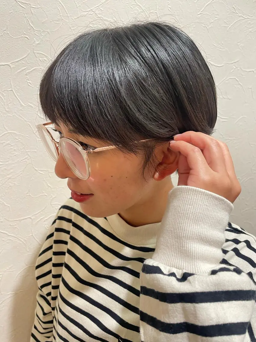 ショート ショートヘア ageless/ 髪質改善marinaのヘアスタイル