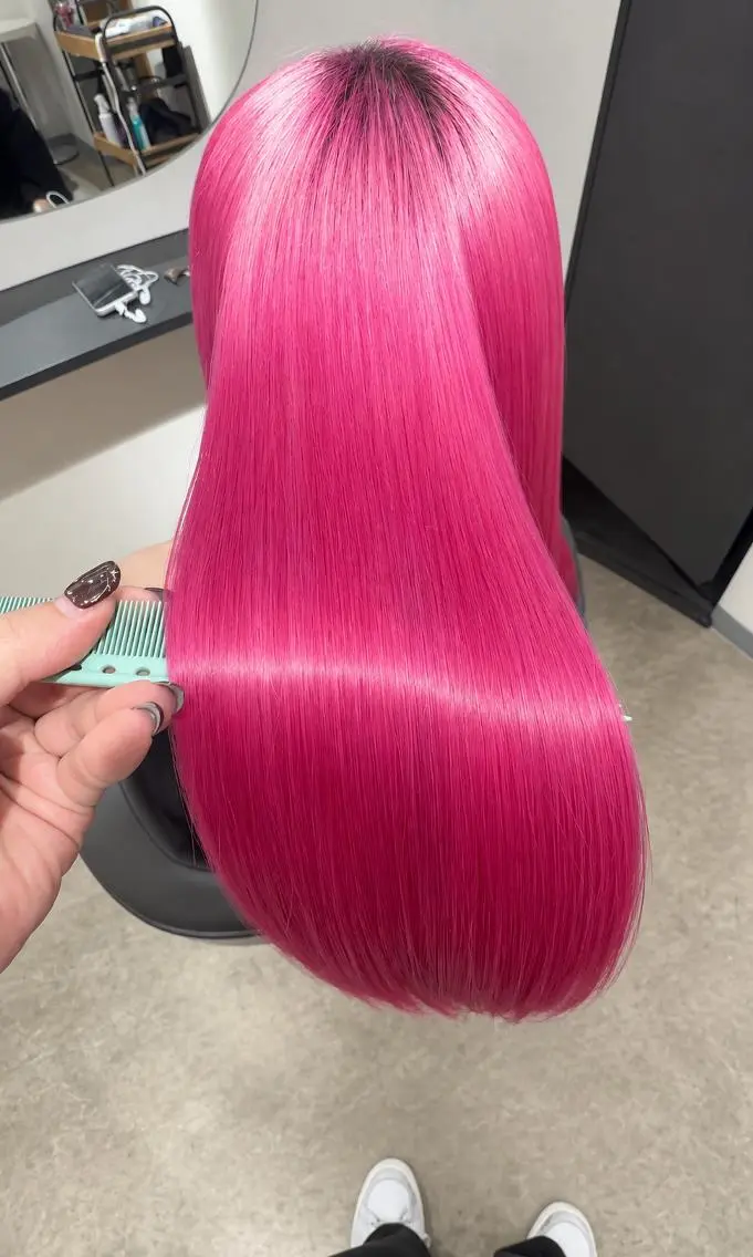 ロング 縮毛矯正 トリートメント 服部飛鳥美髪縮毛矯正 名古屋・栄・矢場町のヘアスタイル