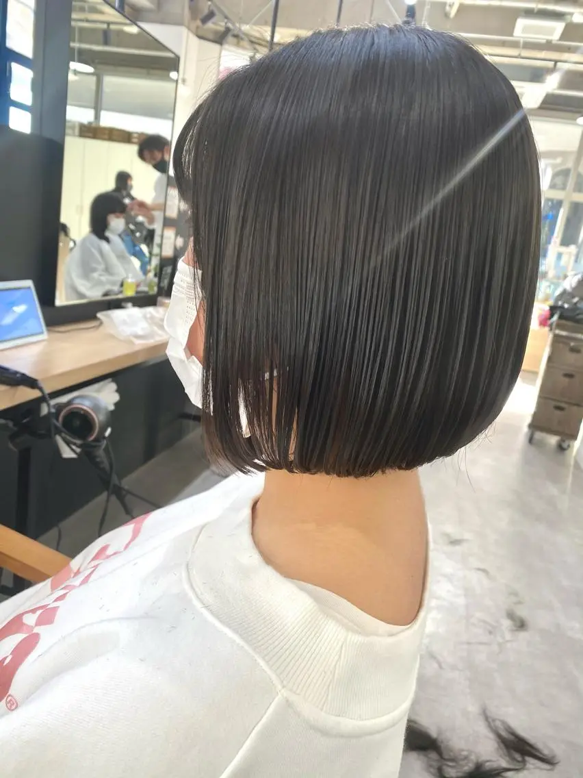 ショート ボブ 🍃ボブ&ショート 特化🍃髪質改善🍃のヘアスタイル