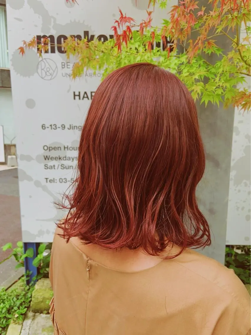 ミディアム カラー 🟩白髪ぼかし ショート/大司のヘアスタイル